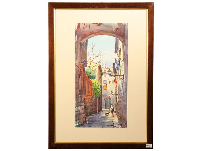 Giovanni Ospitali - Scorci di strade fiorentine