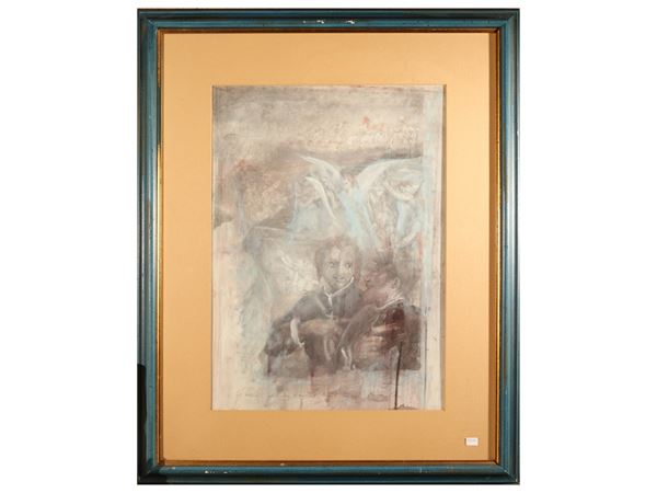 Piero Vignozzi : Particolare, da Alessandro Allori  - Asta Arte Moderna e Contemporanea - Maison Bibelot - Casa d'Aste Firenze - Milano