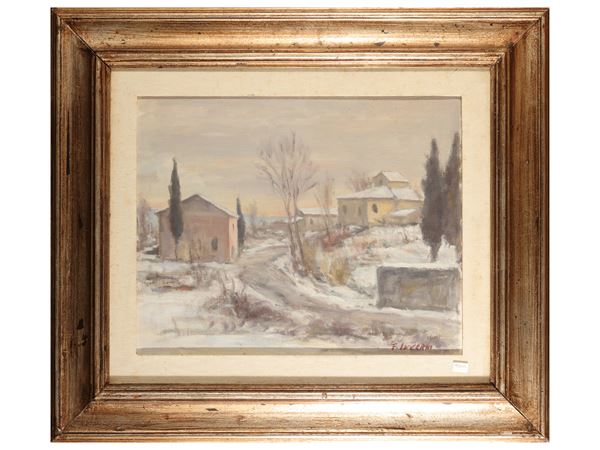 Francesco Inverni - Snowy landscape