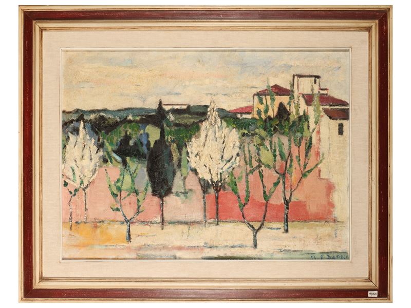 Sergio Scatizzi - Paesaggio 1953