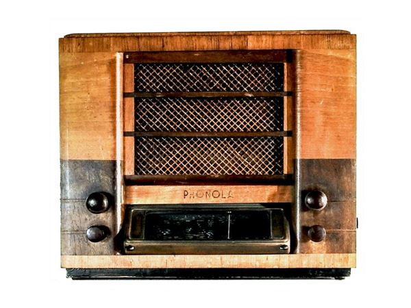 Old Valve Radio Phonola