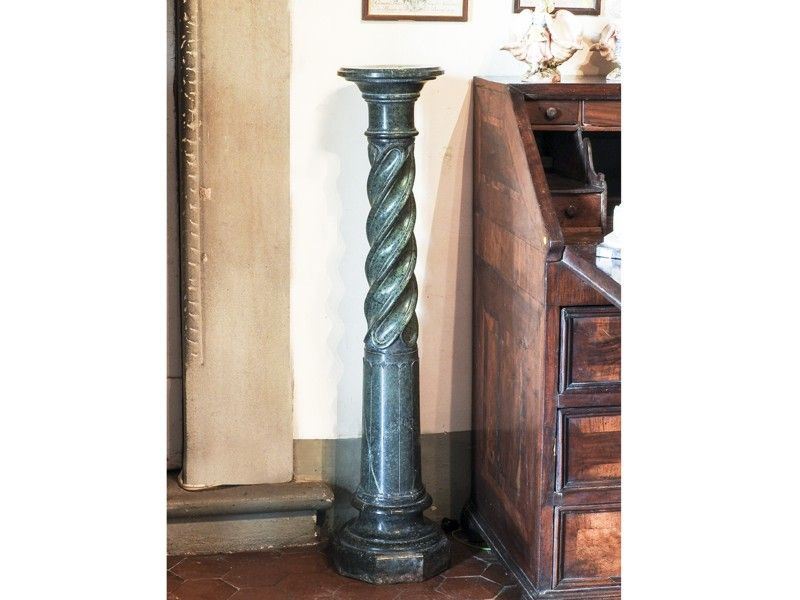 Colonna in Marmo Verde