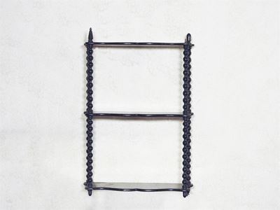 Ã‰tagã¨re Pensile in Legno Ebanizzato