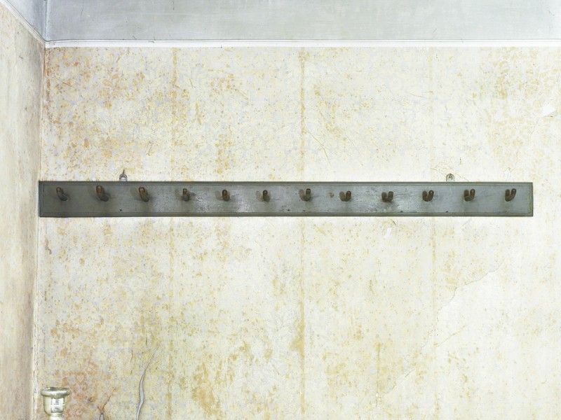 Attacapanni Pensile in Legno Laccato Grigio