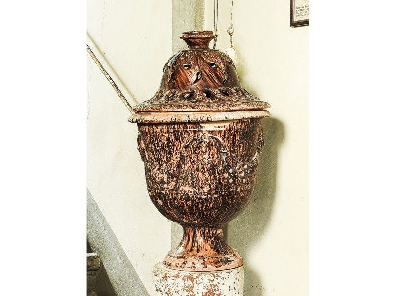 Braciere in Terracotta Invetriata