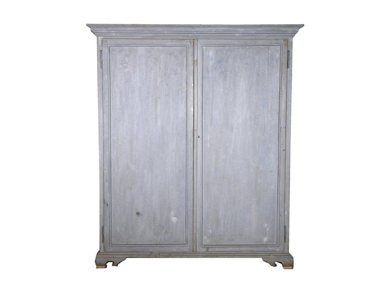 Armadio in Legno Laccato Grigio
