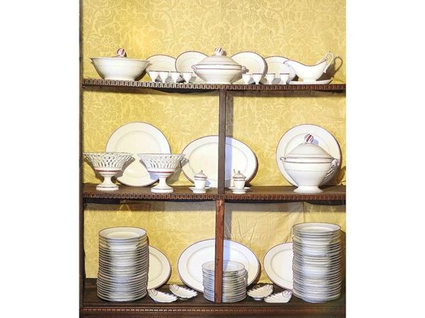 Porcelain Dish Set, Ginori, late 19th/early 20th Century