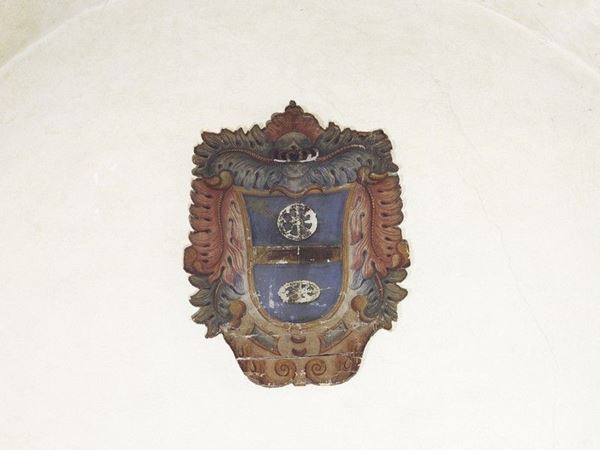 Coat of Arms, 19th Century, oil on canvas