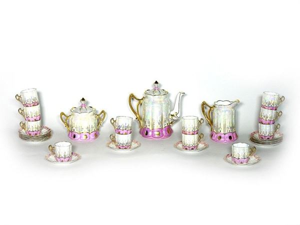 Porcelain Coffee Set, early 20th Century