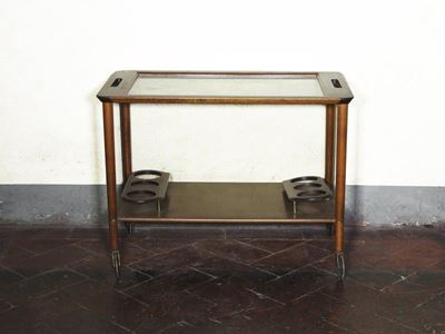 Carrello in Noce