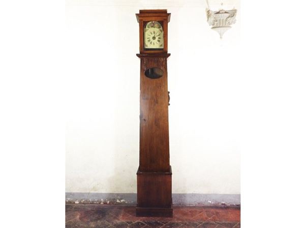 Softwood Longcase Clock, 19th Century