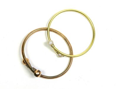 Due Bracciali Rigidi a Cerchio