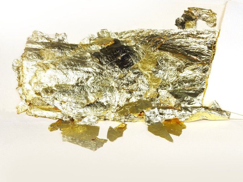 Foglia in Oro Giallo per Doratura