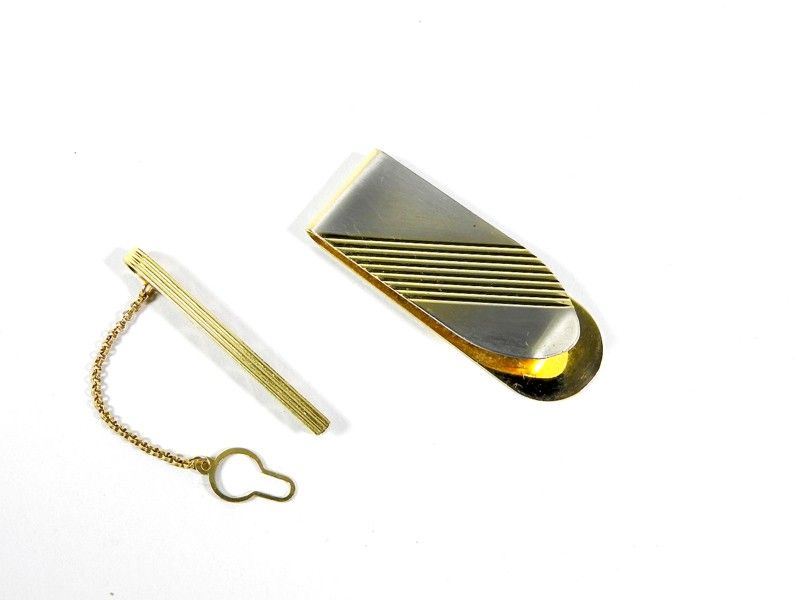 Fermacravatte in Oro Giallo 18 Kt