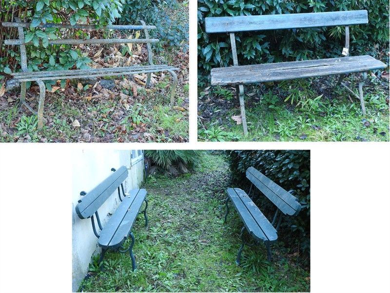 Tre Panchine da Giardino