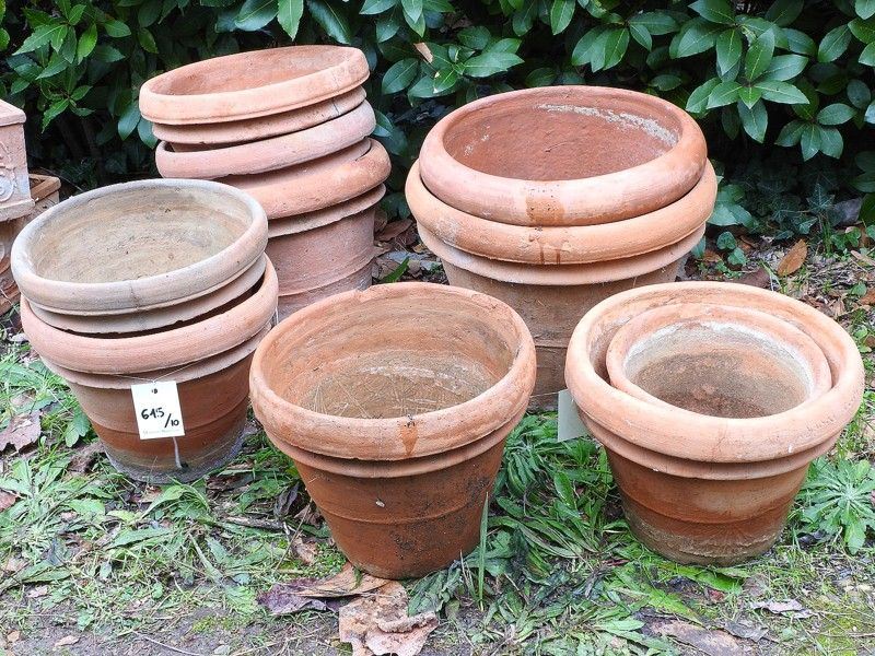 Lotto di Vasi in Terracotta