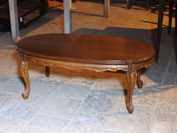 Low Oval Table