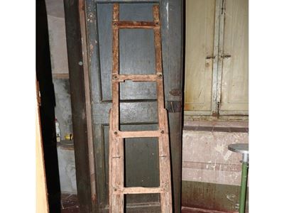 Scaletta Rustica in Legno Tenero