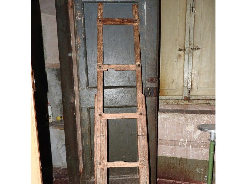 Scaletta Rustica in Legno Tenero