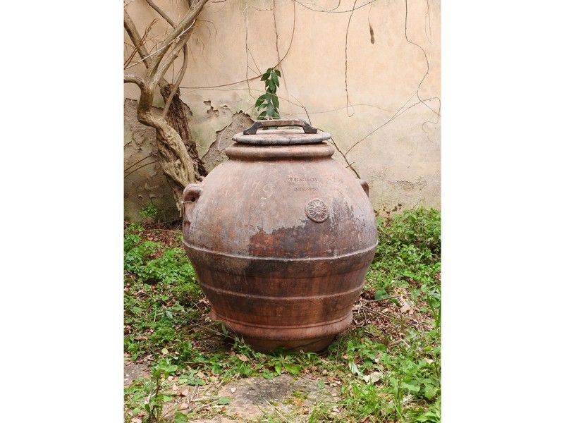 Grande Orcio da Olio in Terracotta