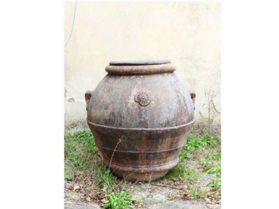 Grande Orcio da Olio in Terracotta