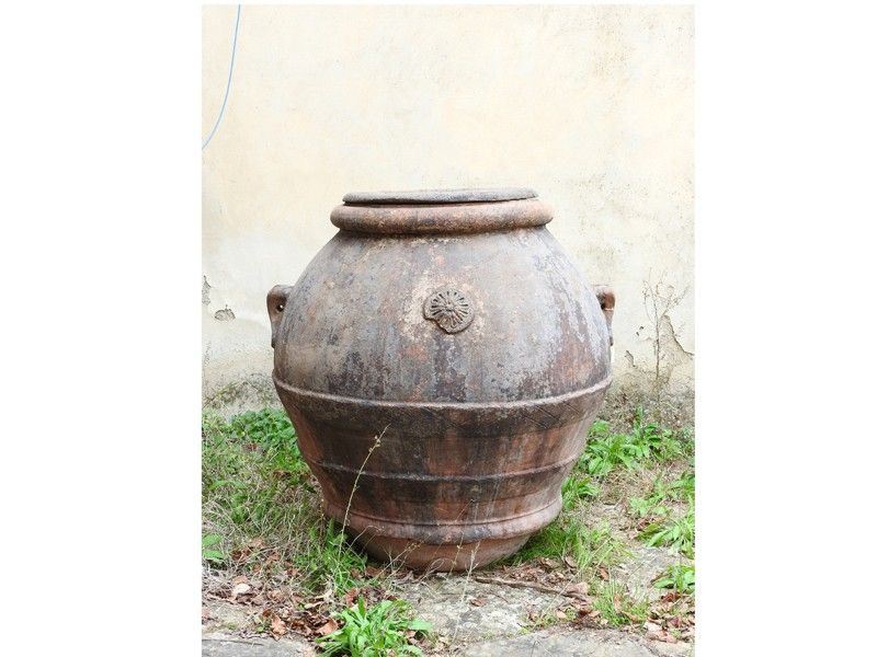 Grande Orcio da Olio in Terracotta