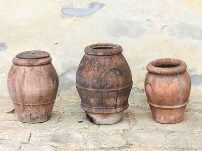 Tre Piccoli Orci in Terracotta
