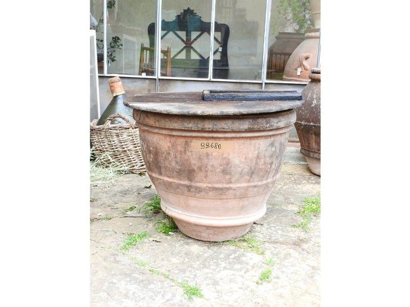Conca Toscana da Olio in Terracotta