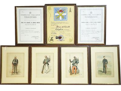 Lotto di Militaria