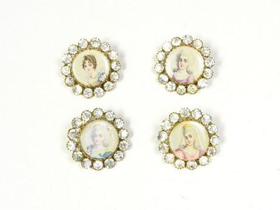 Serie di Quattro Bottoni D'epoca