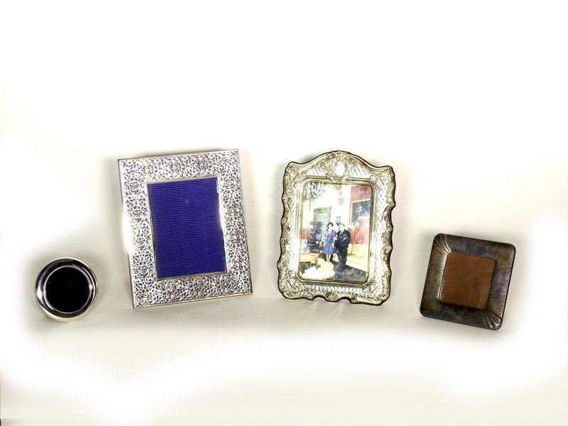 Quattro Cornici Portaritratti in Argento Four Silver Frames