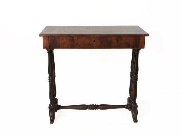 Mahogany Work Table, second half of 19th Century