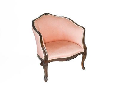 Poltroncina a Pozzetto in Noce