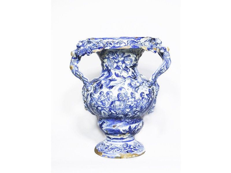 Vaso in Maiolica