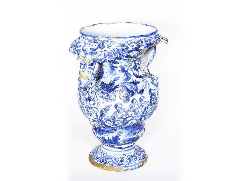 Vaso in Maiolica