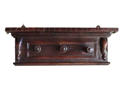 Attaccapanni Pensile in Legno Tenero
