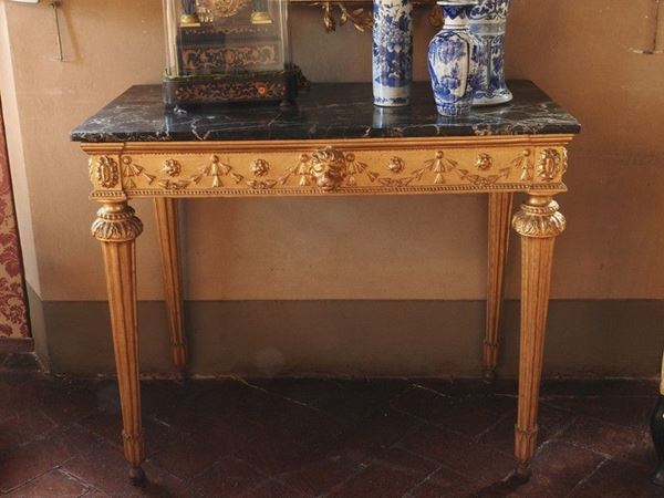 Giltwood Console, late 18th Century