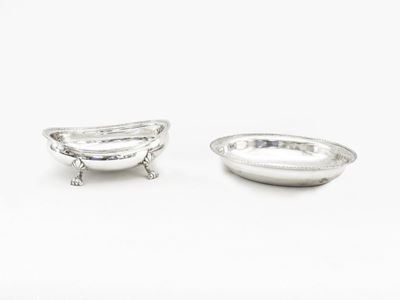 Due Vaschette Ovali in Argento
