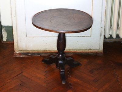 Tavolino Basso Rotondo