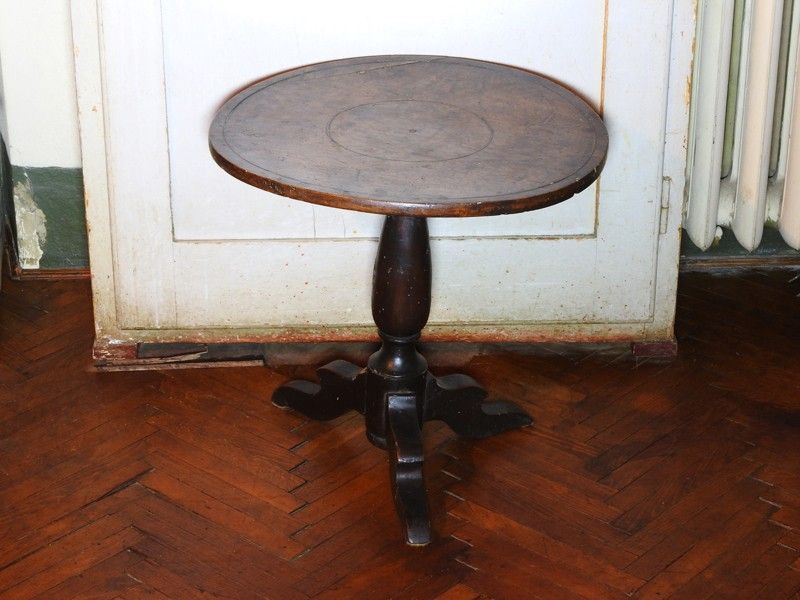 Tavolino Basso Rotondo