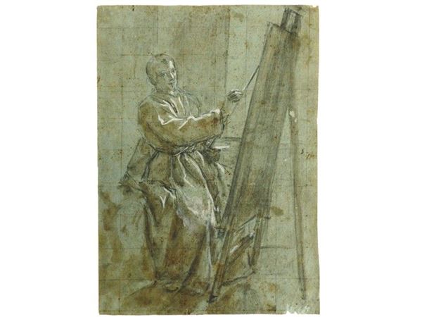 Study of a Painter at his Easel