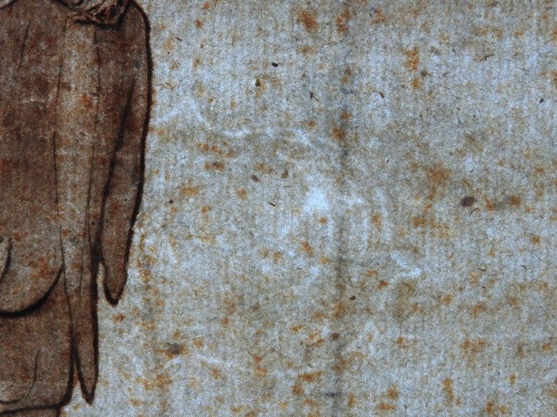 Studi di Figure con Due Personaggi della Commedia Dell'arte