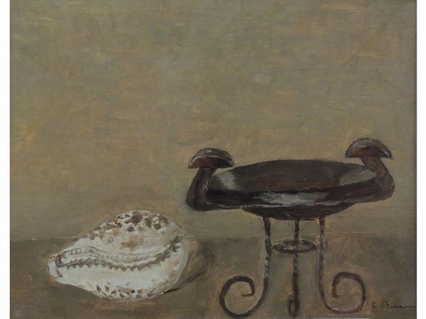 Still life with shell  - Auction Modern and Contemporary Art - Maison Bibelot - Casa d'Aste Firenze - Milano