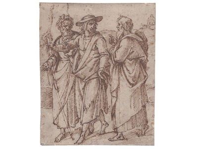 Tre Figure in un Paesaggio