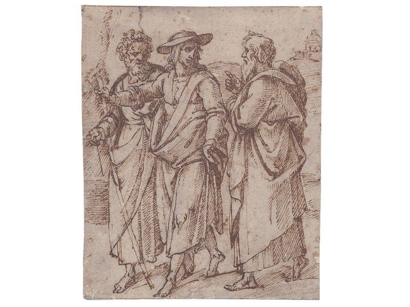 Tre Figure in un Paesaggio