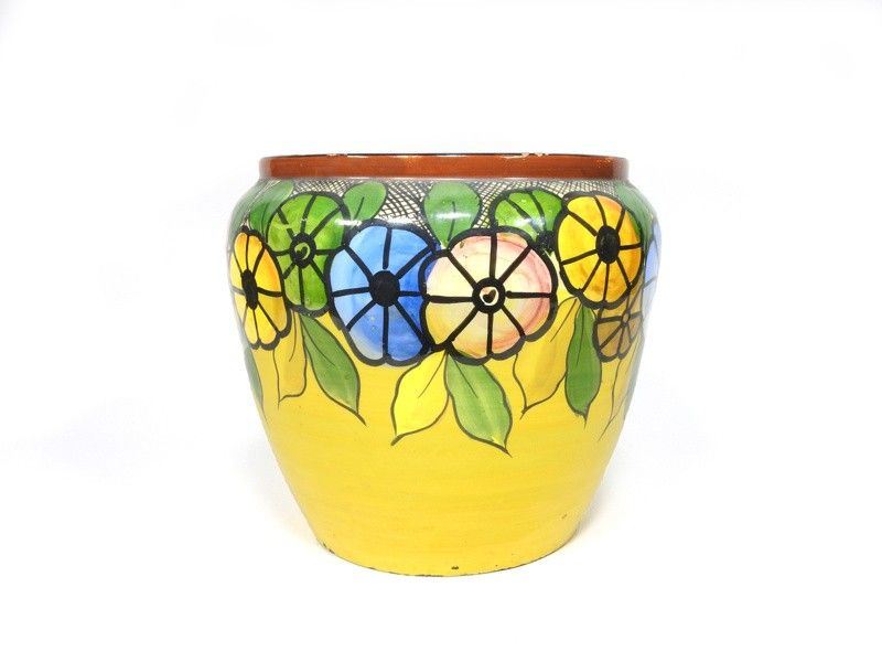 Portavasi in Maiolica Policroma