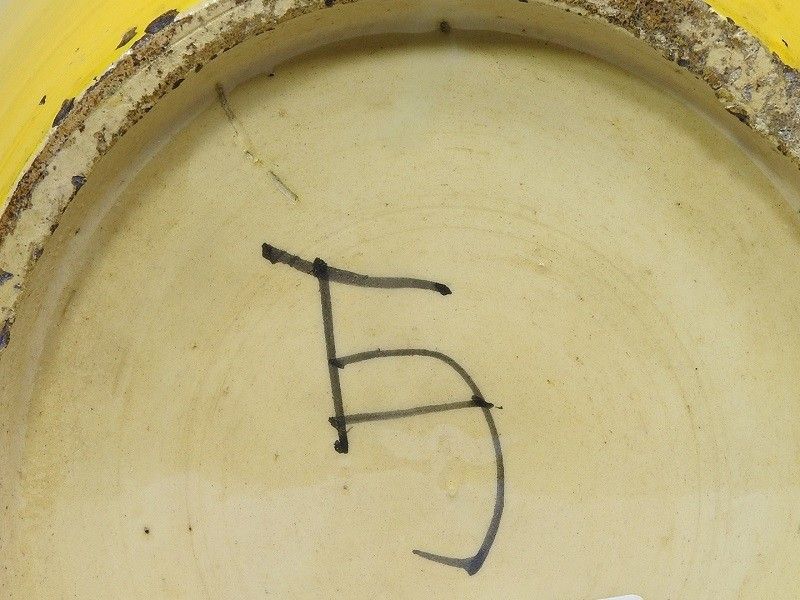 Portavasi in Maiolica Policroma
