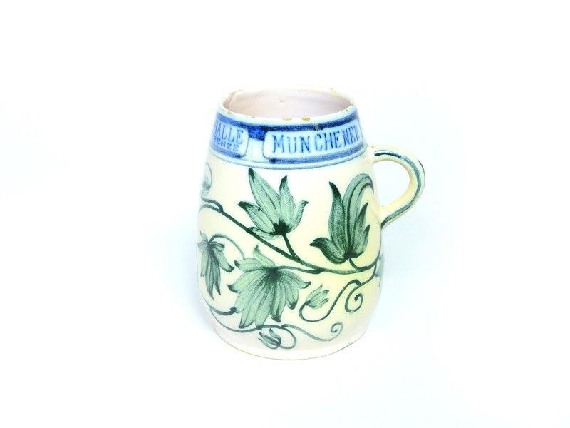 Boccale in Maiolica Policroma