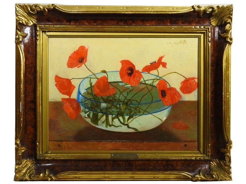 Vaso con Papaveri