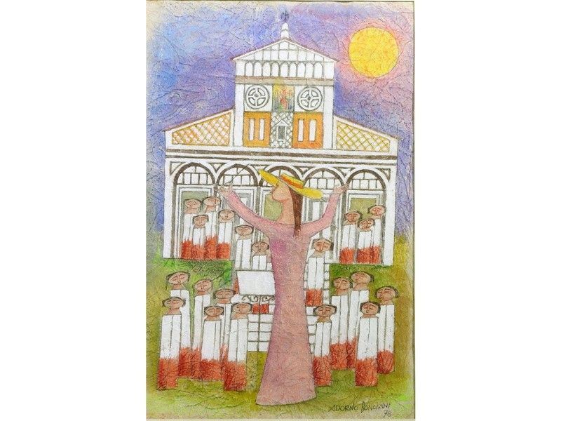 Il Coro alla Basilica di San Miniato a Monte 1978